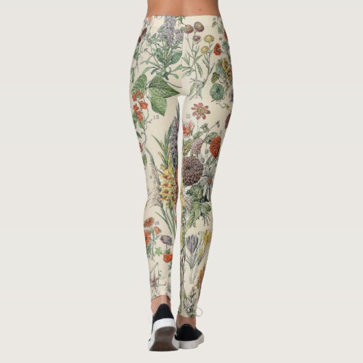  botanisch patroon leggings (Achterkant)