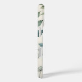 Botanisch patroon met zachte Waterverf Case-Mate iPhone Case (Achterkant / Rechts)