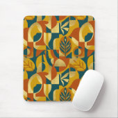 Botanisch patroon muismat (Met muis)