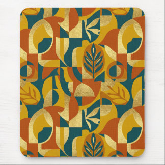 Botanisch patroon muismat