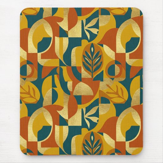 Botanisch patroon muismat (Voorkant)