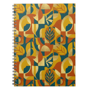 Botanisch patroon notitieboek