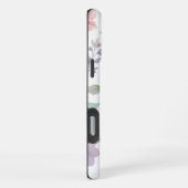 Botanisch patroon, pastelkleuren iPhone hoesje (Rechterkant)
