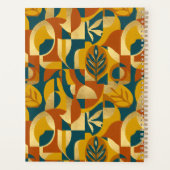 Botanisch patroon planner (Achterkant)