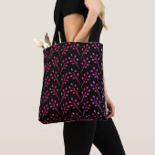 Botanisch patroon  tote bag (Dichtbij)