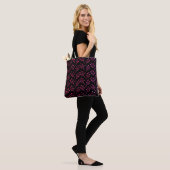 Botanisch patroon  tote bag (Op model)