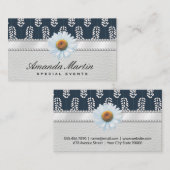 Botanisch patroon visitekaartje (Voorkant / Achterkant)