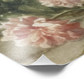 Botanisch: pauw in de buurt van kasteel in Engelse Foto Afdruk (Hoek)