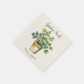 Botanisch - Perfect voor Garden-to-Table Dining Servet (Hoek)