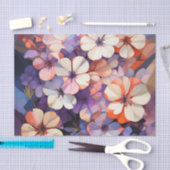 Botanisch Plant Abstract Phlox Bloemen Tissuepapier (Craft)