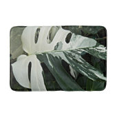 Botanisch Plant met variëteit Zwitserse kaas Badmat (Voorkant)