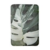 Botanisch Plant met variëteit Zwitserse kaas Badmat (Voorkant Verticaal)