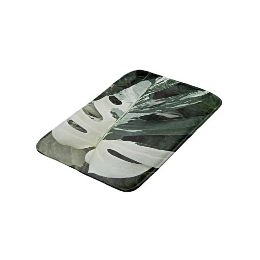 Botanisch Plant met variëteit Zwitserse kaas Badmat (Gekanteld)