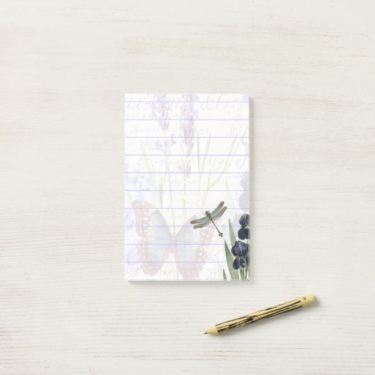 Botanisch Post-it® Notes (Op bureau)