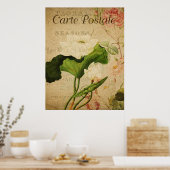  botanisch Poster - Lotus Flower (Keuken)