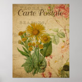  Botanisch Poster - Marigold (Voorkant)