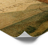  botanisch Poster - palmboom (Hoek)