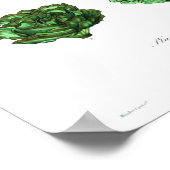  botanisch Poster - Sla (Hoek)