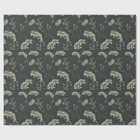  Botanisch print inpakpapier (Vlak)