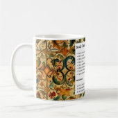 Botanisch recept uit de gouden eeuw koffiemok (Links)