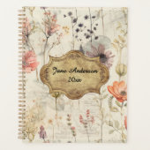 Botanisch rommeljournaal planner (Voorkant)