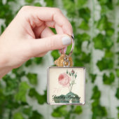  Botanisch Roos 70e verjaardag SqK Sleutelhanger (Hand)