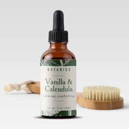 Botanisch Sage Groene Ingrediënten Natuurlijke Pro Etiket