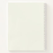 Botanisch schetsboek notitieboek (Achterkant)