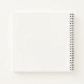 Botanisch schetsboek notitieboek 18e eeuwse kunst (Achterkant)