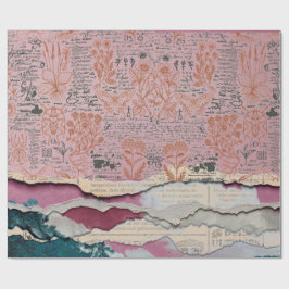 botanisch schrijfpapier cadeaupapier