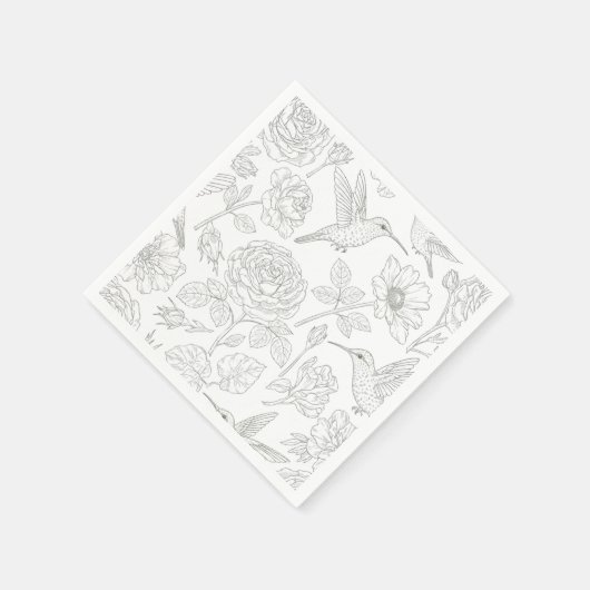  botanisch servet (Hoek)