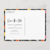 Botanisch Sinaasappel en Lemon Garland Bewaar de d Aankondigingskaart (Achterkant)