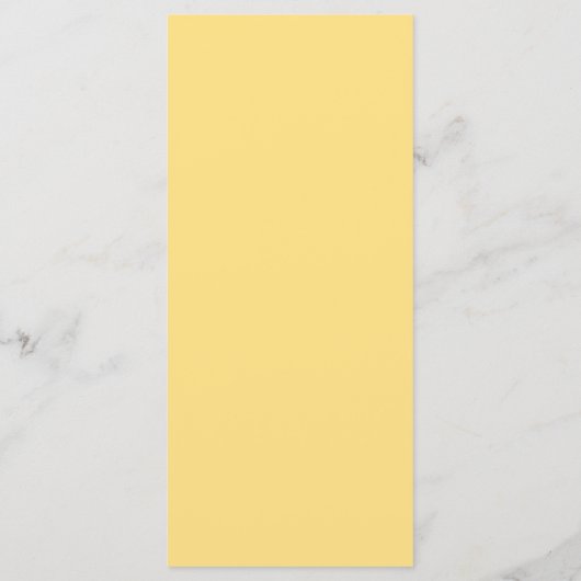 Botanisch sinaasappel geel roze bloemig Bruiloft M Programmakaart (Achterkant)