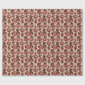 Botanisch Skelet Cadeaupapier (Vlak)