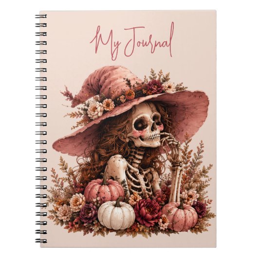 Botanisch Skelet Journaal Notitieboek (Voorkant)