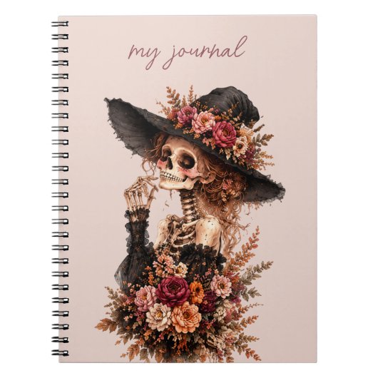 Botanisch Skelet Journaal Notitieboek (Voorkant)