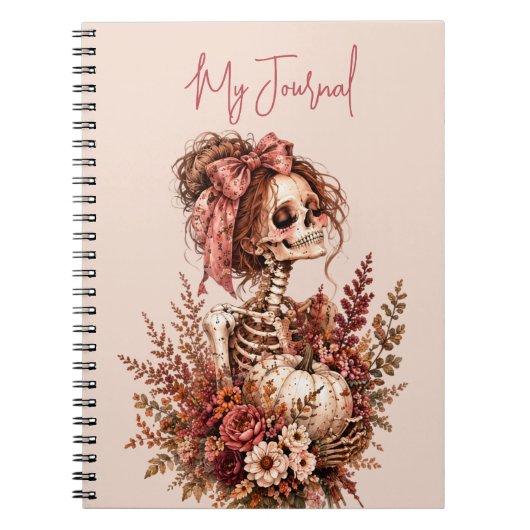 Botanisch Skelet Journaal Notitieboek (Voorkant)