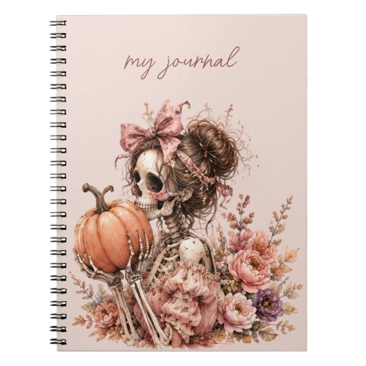 Botanisch Skelet Journal Notitieboek (Voorkant)