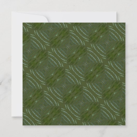 Botanisch sparen de datum tropische palmen save the date (Achterkant)