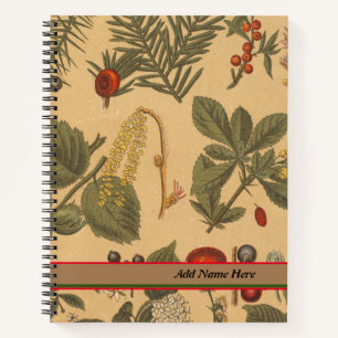  botanisch spiraal Notitieboek