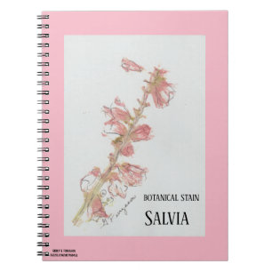 BOTANISCH STAIN SALVIA NOTITIEBOEK