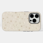 Botanisch Stippenpatroon Case-Mate iPhone Case (Achterkant (horizontaal))