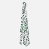 Botanisch Stropdas (Achterkant)