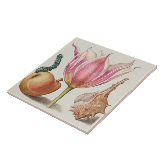  Botanisch Tegeltje (Zijkant)