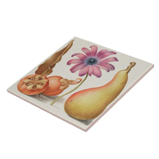  Botanisch Tegeltje (Zijkant)