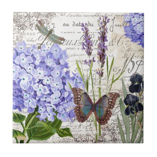 Botanisch Tegeltje (Voorkant)