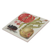  Botanisch Tegeltje (Zijkant)