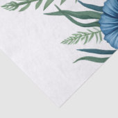 Botanisch tissuepapier met elegante bloemendesign (Detail)