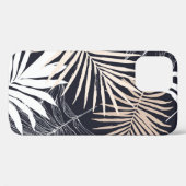 Botanisch tropisch blad:  grafisch Case-Mate iPhone case (Achterkant (horizontaal))
