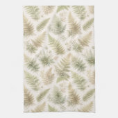 Botanisch varenpatroon theedoek (Verticaal)